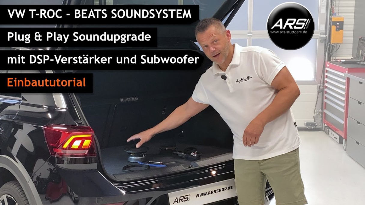 VW T-Roc Beats Soundsystem  Upgrade zum Selbsteinbau - so einfach geht