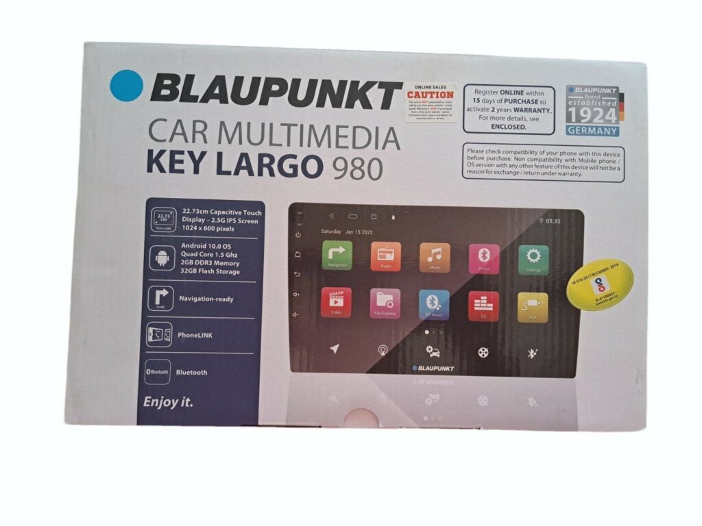 blaupunkt car touch screen 9 inch