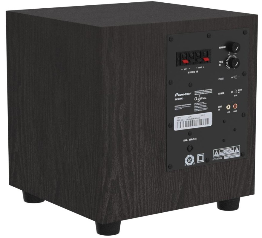 Pioneer SW-MKS W powered subwoofer for home theater : Amazon