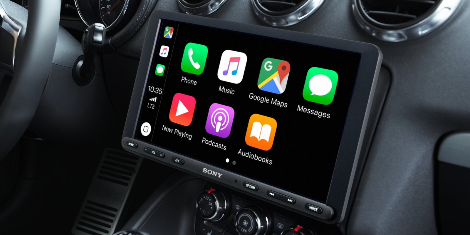 Sony debuts large -inch CarPlay Receiver w/ modest price tag